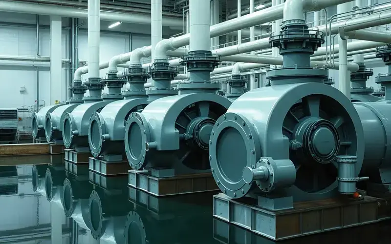 Municipal water treatment facility